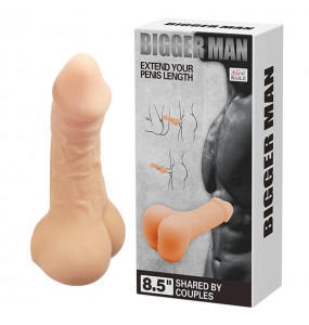 BAILE - Bigger Man Realistic Dildo Extend Penis Sleeve For Couple